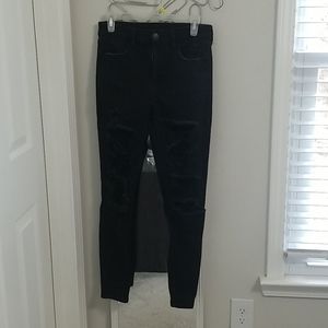 Black American eagle jeans